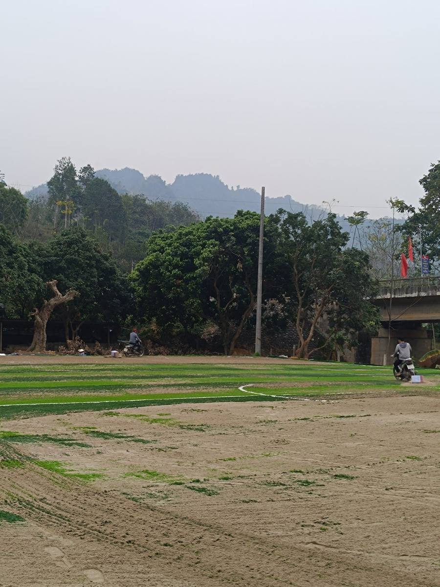 Sân Thiết Vương Tuyên Quang – sân cỏ nhân tạo do đội ngũ Nguyễn Đức Toàn thi công